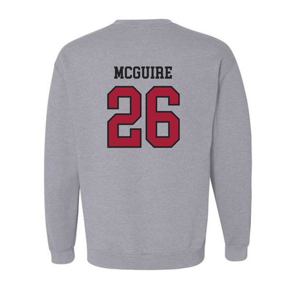 Arkansas - NCAA Baseball : Tate McGuire - Crewneck Sweatshirt Sports Shersey