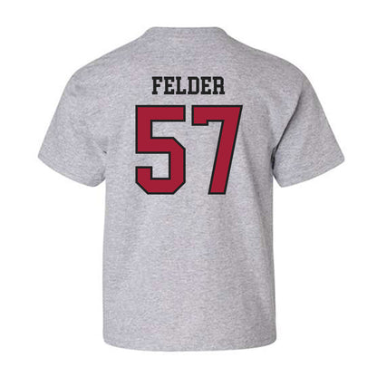 Arkansas - NCAA Baseball : Ross Felder - Sports Shersey Youth T-Shirt-1