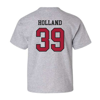 Arkansas - NCAA Baseball : Tucker Holland - Youth T-Shirt Sports Shersey