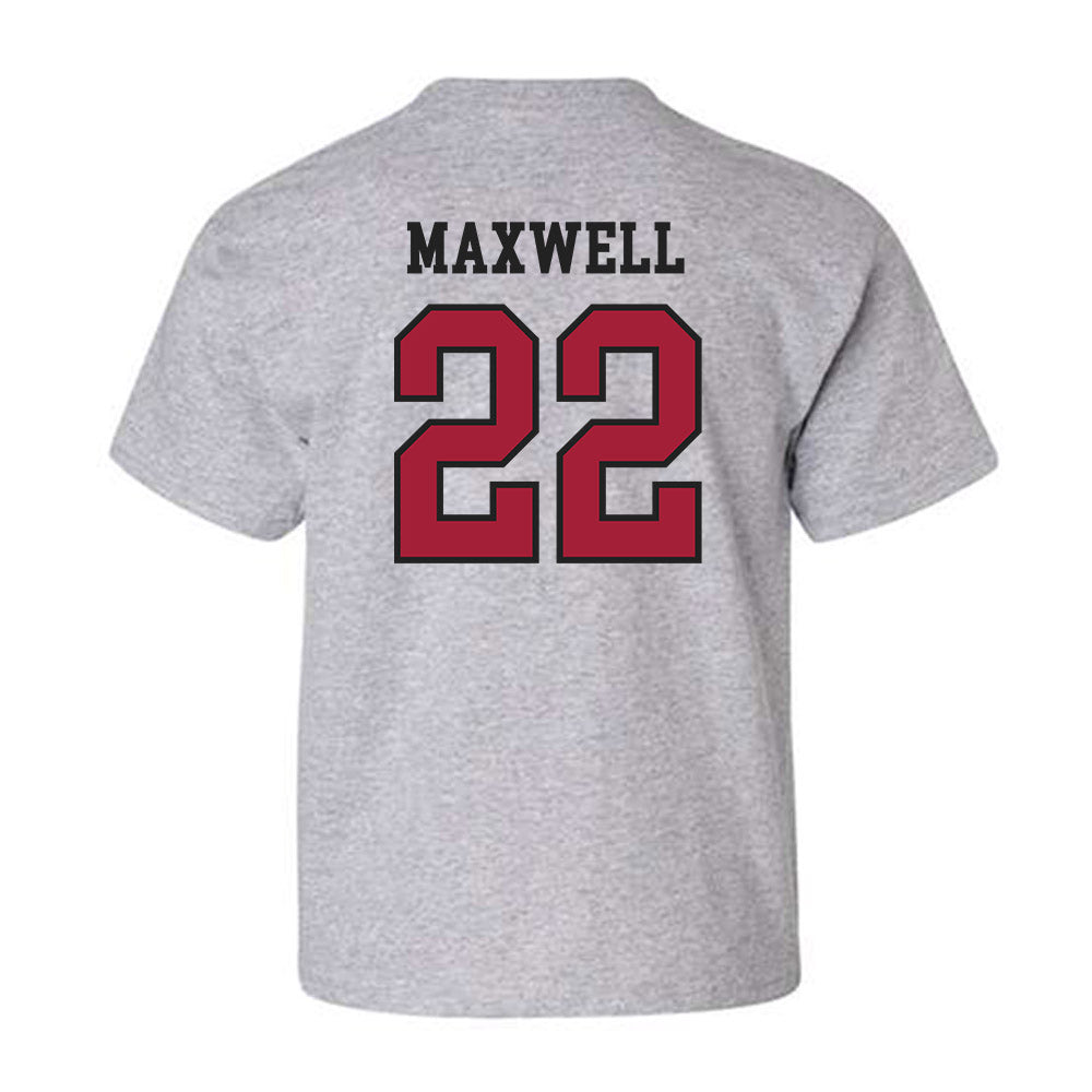 Arkansas - NCAA Baseball : Logan Maxwell - Sports Shersey Youth T-Shirt-1