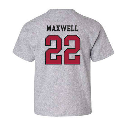 Arkansas - NCAA Baseball : Logan Maxwell - Sports Shersey Youth T-Shirt-1