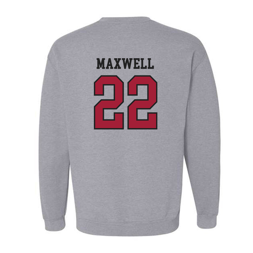 Arkansas - NCAA Baseball : Logan Maxwell - Sports Shersey Crewneck Sweatshirt-1