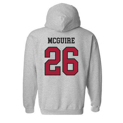Arkansas - NCAA Baseball : Tate McGuire - Hooded Sweatshirt Sports Shersey