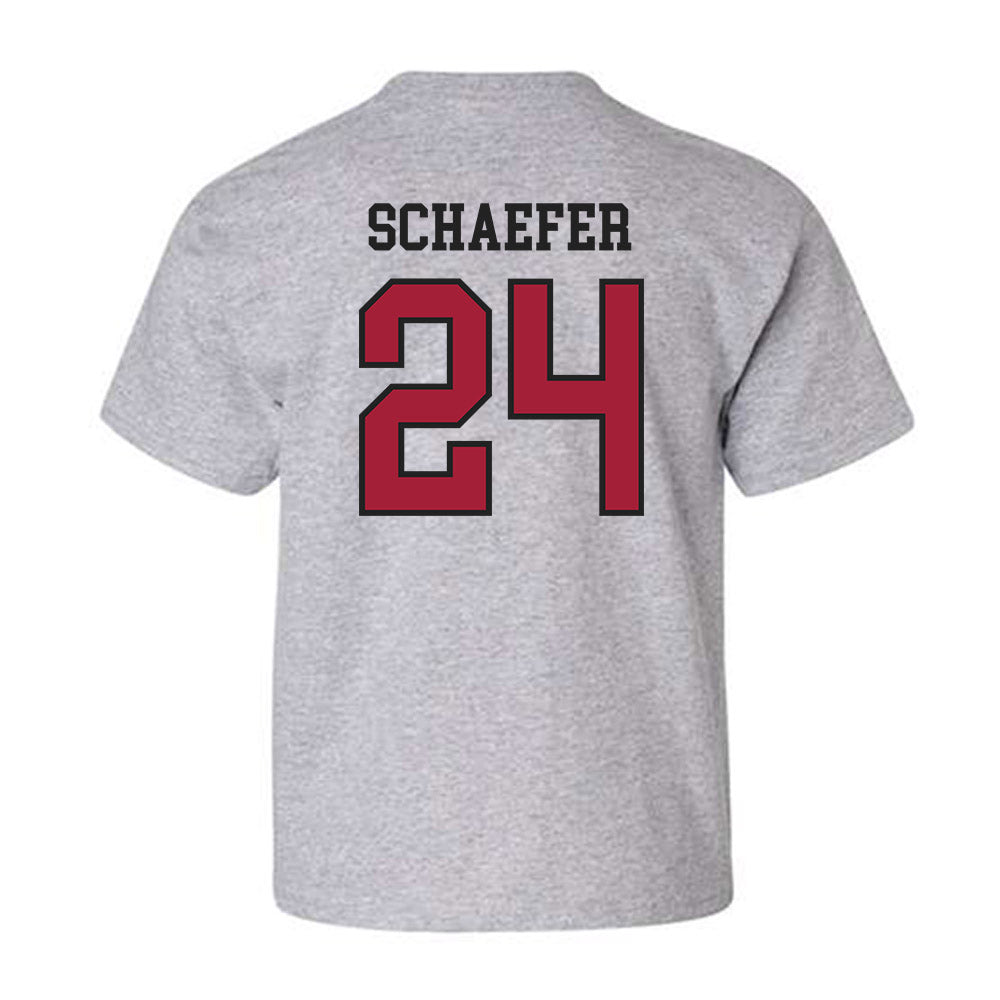 Arkansas - NCAA Baseball : Landon Schaefer - Sports Shersey Youth T-Shirt-1