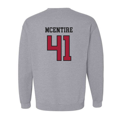 Arkansas - NCAA Baseball : Will McEntire - Crewneck Sweatshirt Sports Shersey