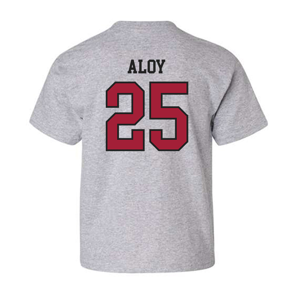 Arkansas - NCAA Baseball : Kuhio Aloy - Sports Shersey Youth T-Shirt-1
