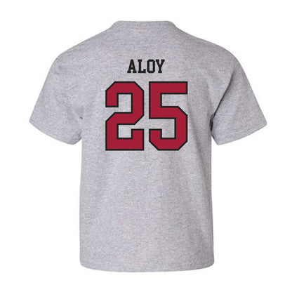 Arkansas - NCAA Baseball : Kuhio Aloy - Sports Shersey Youth T-Shirt-1
