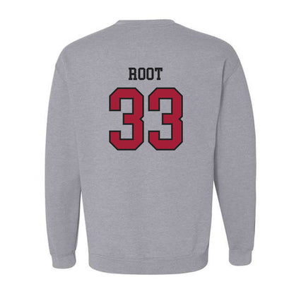Arkansas - NCAA Baseball : Zach Root - Sports Shersey Crewneck Sweatshirt-1