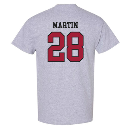 Arkansas - NCAA Baseball : Jordan Martin - Sports Shersey T-Shirt-1