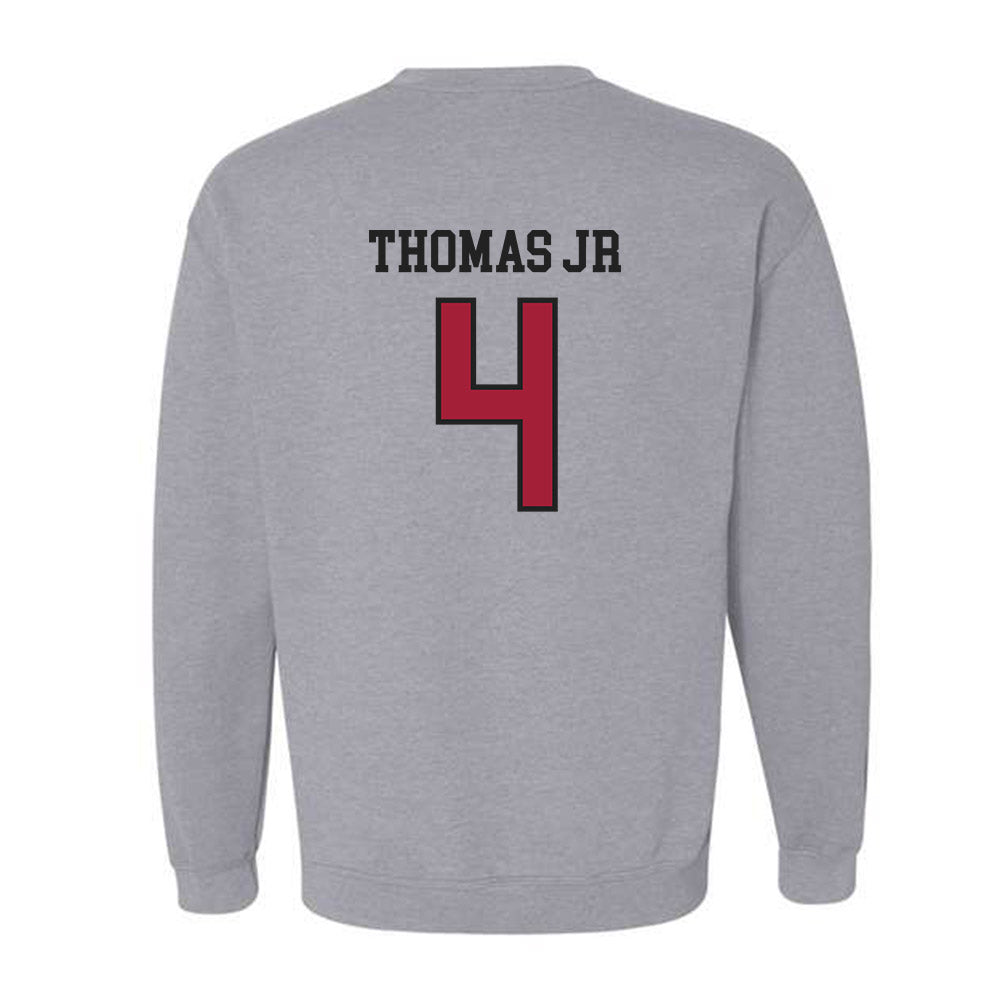 Arkansas - NCAA Baseball : Justin Thomas jr - Sports Shersey Crewneck Sweatshirt