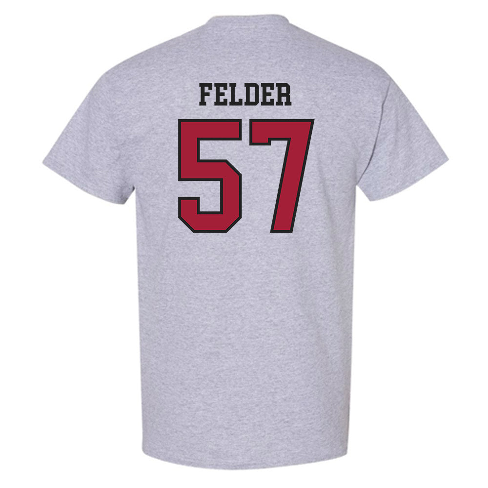 Arkansas - NCAA Baseball : Ross Felder - Sports Shersey T-Shirt-1