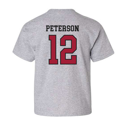 Arkansas - NCAA Baseball : Elliott Peterson - Sports Shersey Youth T-Shirt-1