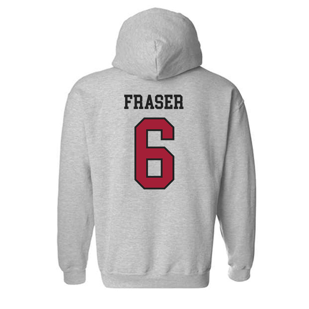 Arkansas - NCAA Baseball : Gabe Fraser - Sports Shersey Hooded Sweatshirt