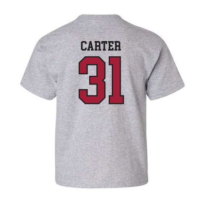 Arkansas - NCAA Baseball : Dylan Carter - Youth T-Shirt Sports Shersey