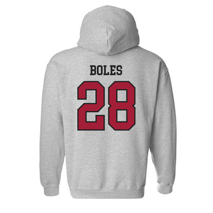 Arkansas - NCAA Baseball : Carson Boles - Sports Shersey Hooded Sweatshirt