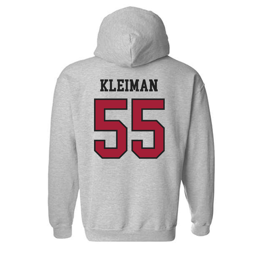 Arkansas - NCAA Baseball : Brendan Kleiman - Sports Shersey Hooded Sweatshirt-1