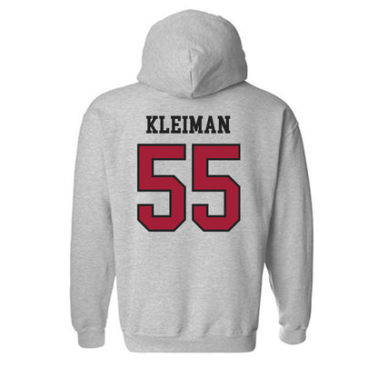 Arkansas - NCAA Baseball : Brendan Kleiman - Sports Shersey Hooded Sweatshirt-1