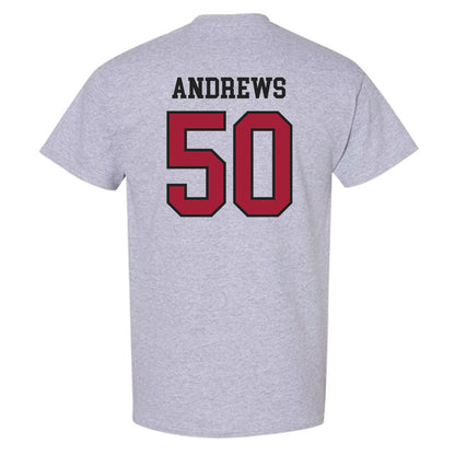 Arkansas - NCAA Baseball : Tag Andrews - Sports Shersey T-Shirt