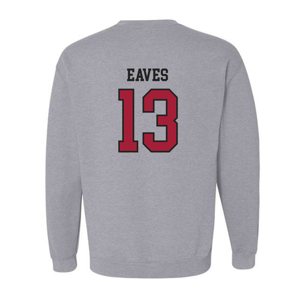 Arkansas - NCAA Baseball : Steele Eaves - Sports Shersey Crewneck Sweatshirt-1