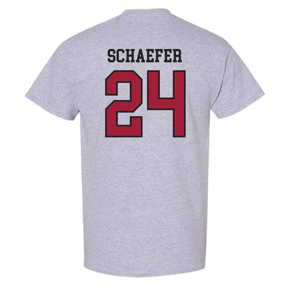 Arkansas - NCAA Baseball : Landon Schaefer - Sports Shersey T-Shirt-1