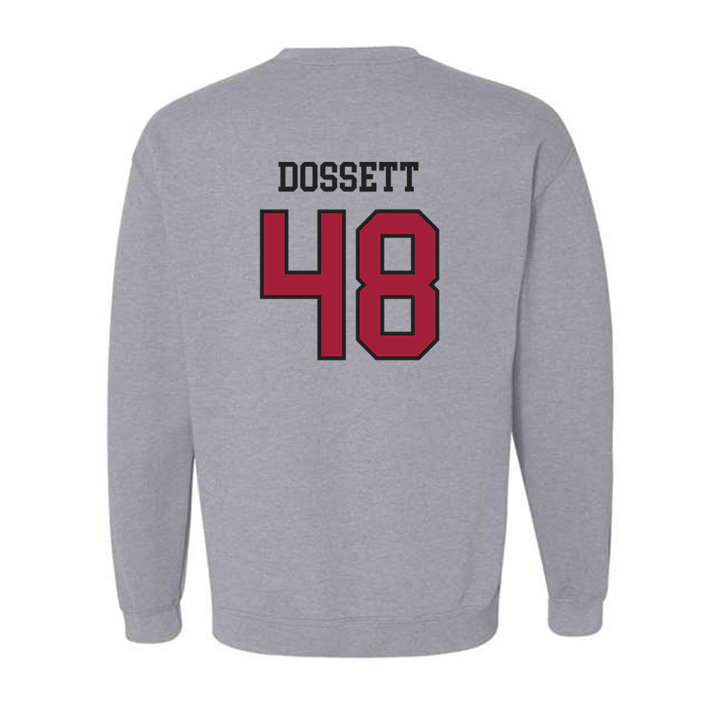 Arkansas - NCAA Baseball : Cooper Dossett - Crewneck Sweatshirt Sports Shersey