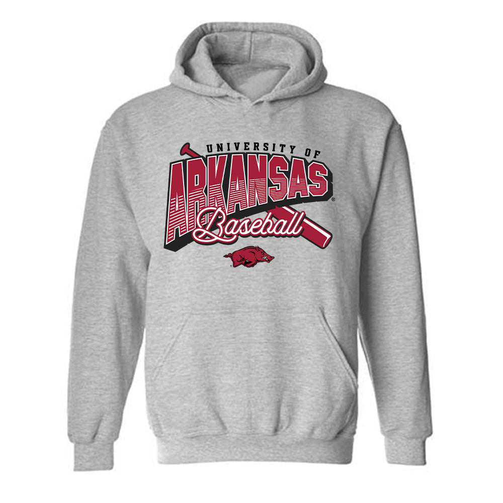 Arkansas - NCAA Baseball : Tucker Holland - Hooded Sweatshirt Sports Shersey