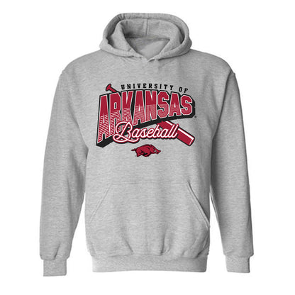 Arkansas - NCAA Baseball : Tucker Holland - Hooded Sweatshirt Sports Shersey