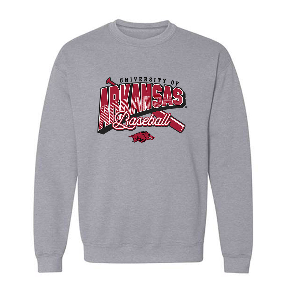 Arkansas - NCAA Baseball : Dylan Carter - Crewneck Sweatshirt Sports Shersey