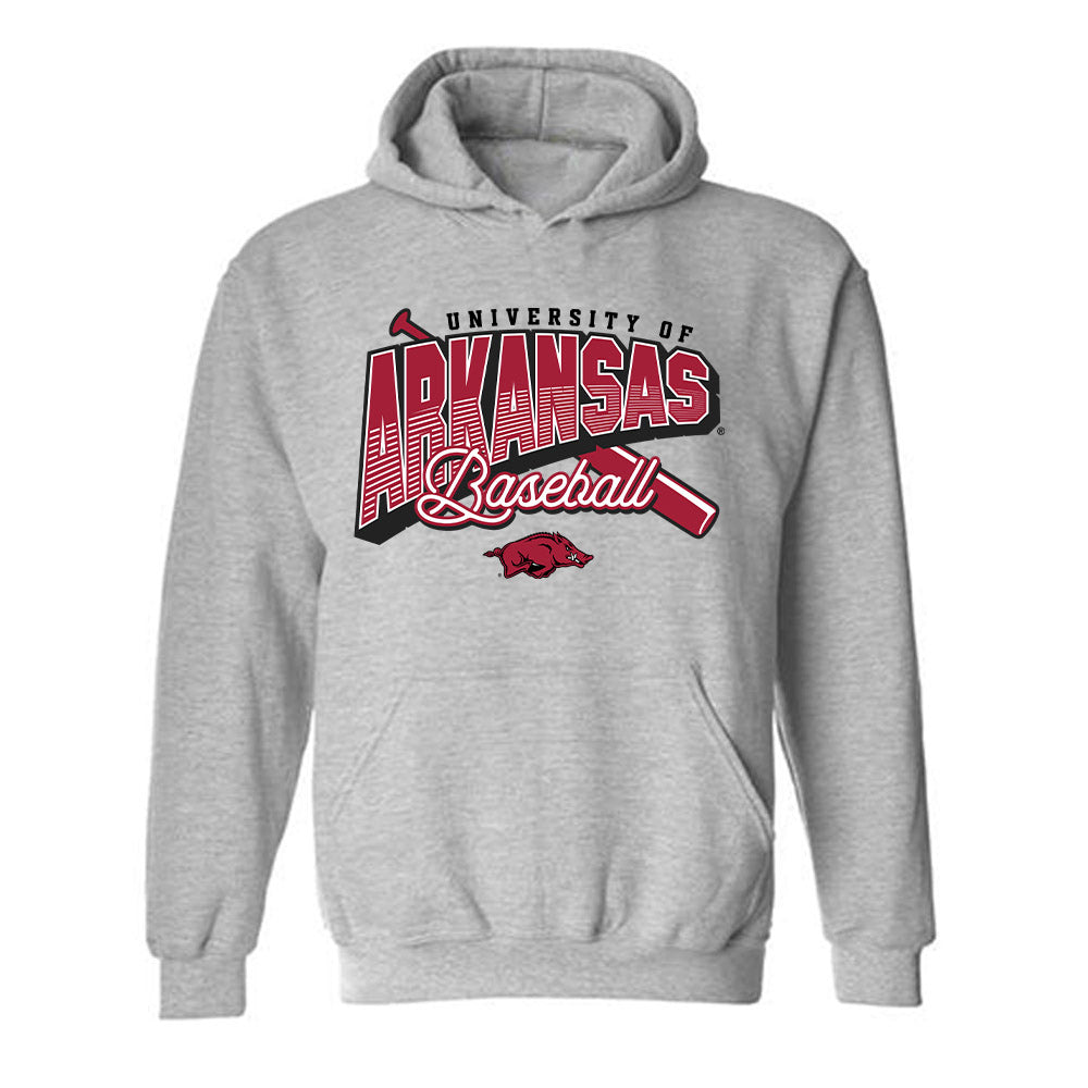 Arkansas - NCAA Baseball : Ross Felder - Sports Shersey Hooded Sweatshirt-0