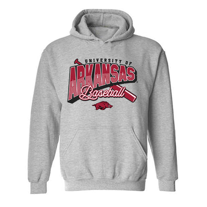 Arkansas - NCAA Baseball : Jordan Martin - Sports Shersey Hooded Sweatshirt-0