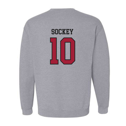 Arkansas - NCAA Softball : Ally Sockey - Crewneck Sweatshirt Sports Shersey