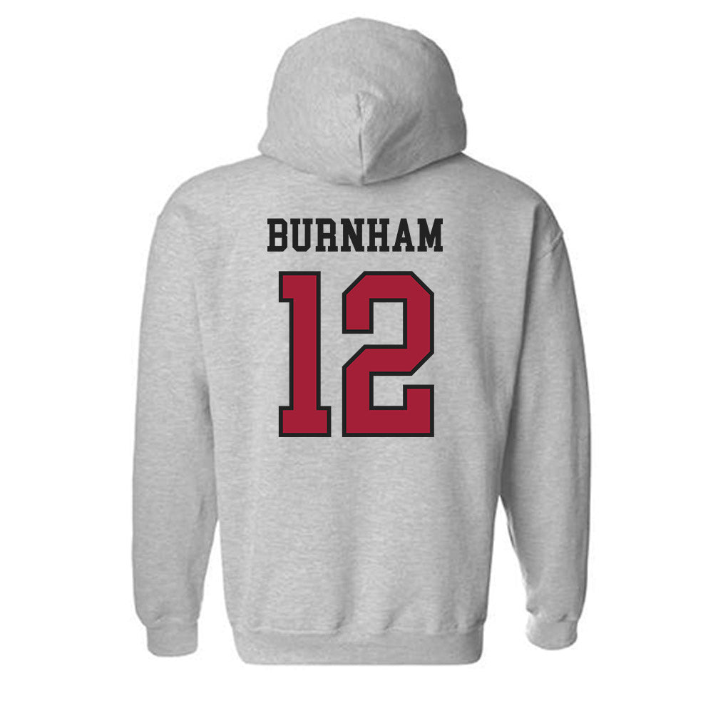 Arkansas - NCAA Softball : Payton Burnham - Sports Shersey Hooded Sweatshirt-1