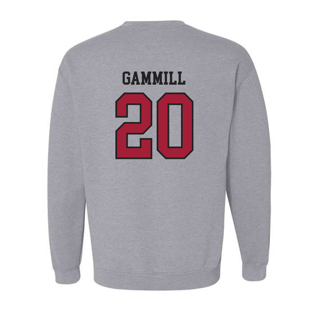 Arkansas - NCAA Softball : Hannah Gammill - Crewneck Sweatshirt Sports Shersey