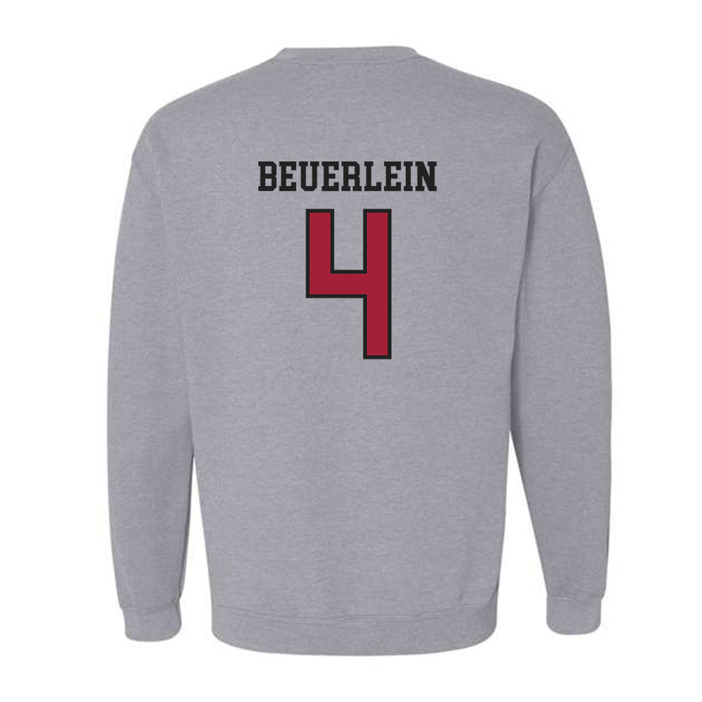 Arkansas - NCAA Softball : Reis Beuerlein - Crewneck Sweatshirt Sports Shersey