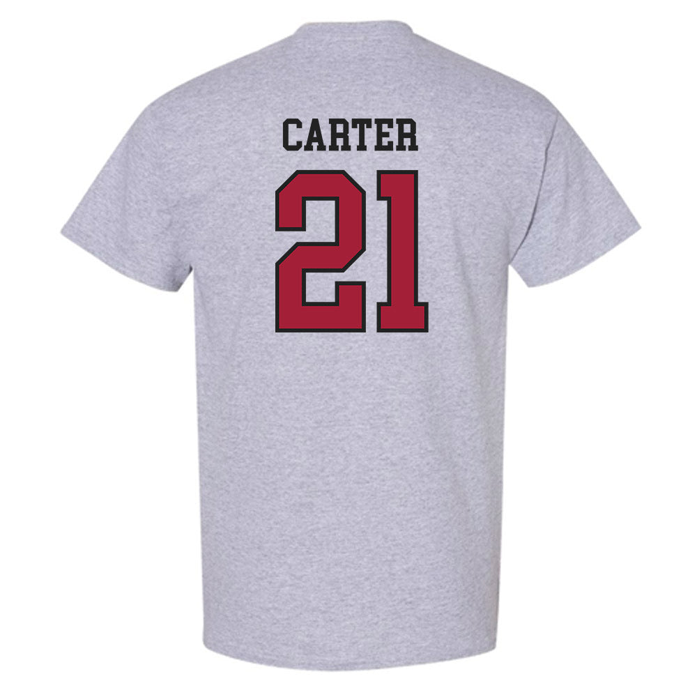 Arkansas - NCAA Softball : Ava Carter - Sports Shersey T-Shirt-1