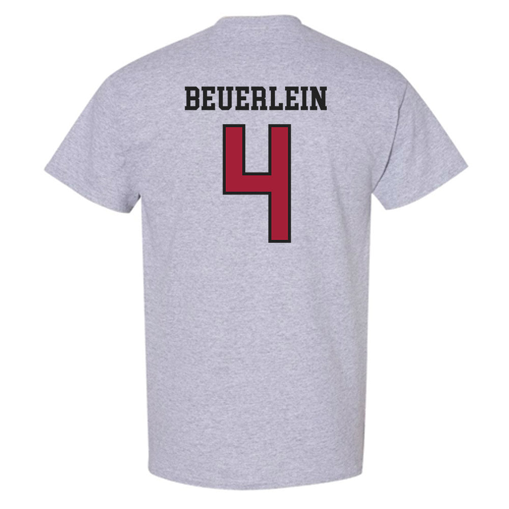 Arkansas - NCAA Softball : Reis Beuerlein - T-Shirt Sports Shersey