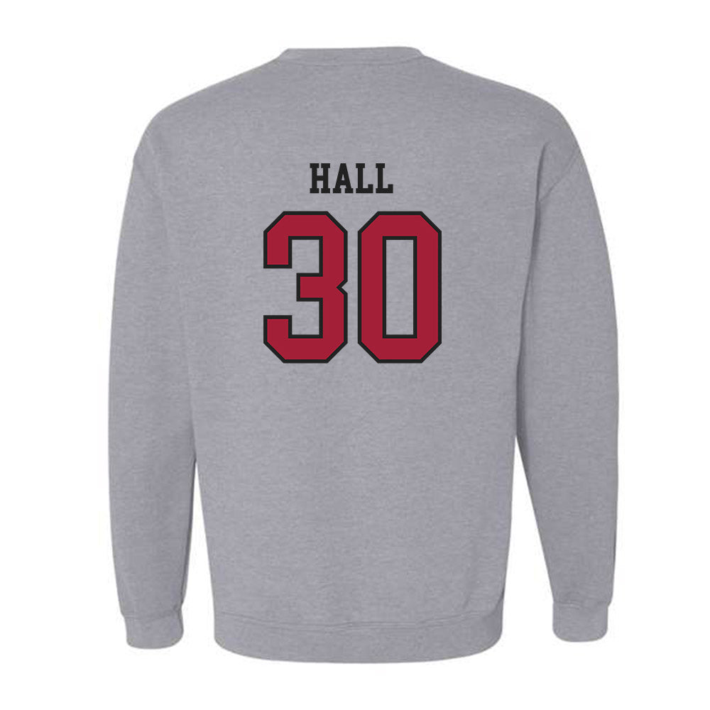 Arkansas - NCAA Softball : Khamari Hall - Sports Shersey Crewneck Sweatshirt-1