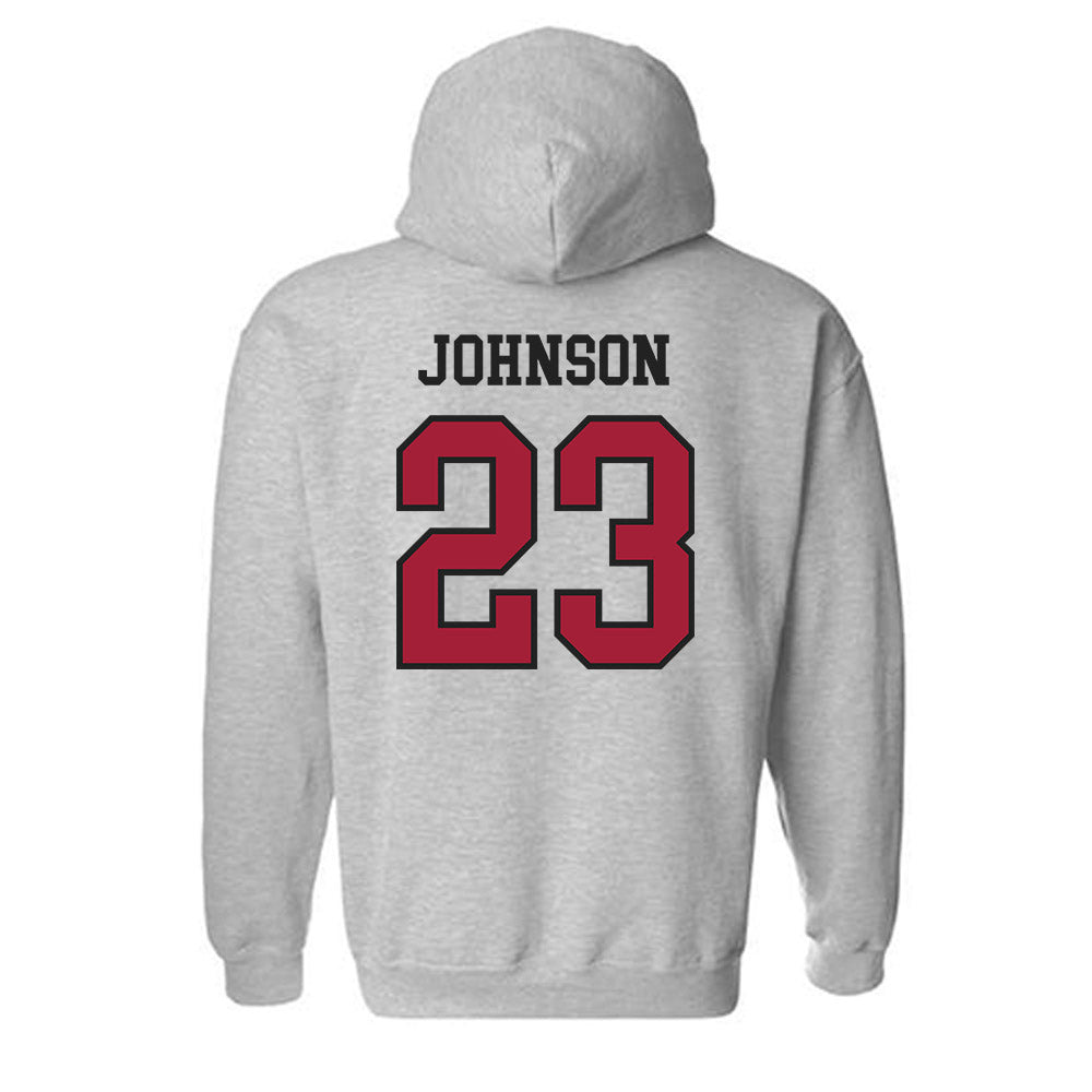 Arkansas - NCAA Softball : Reagan Johnson - Sports Shersey Hooded Sweatshirt