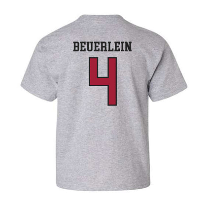 Arkansas - NCAA Softball : Reis Beuerlein - Youth T-Shirt Sports Shersey