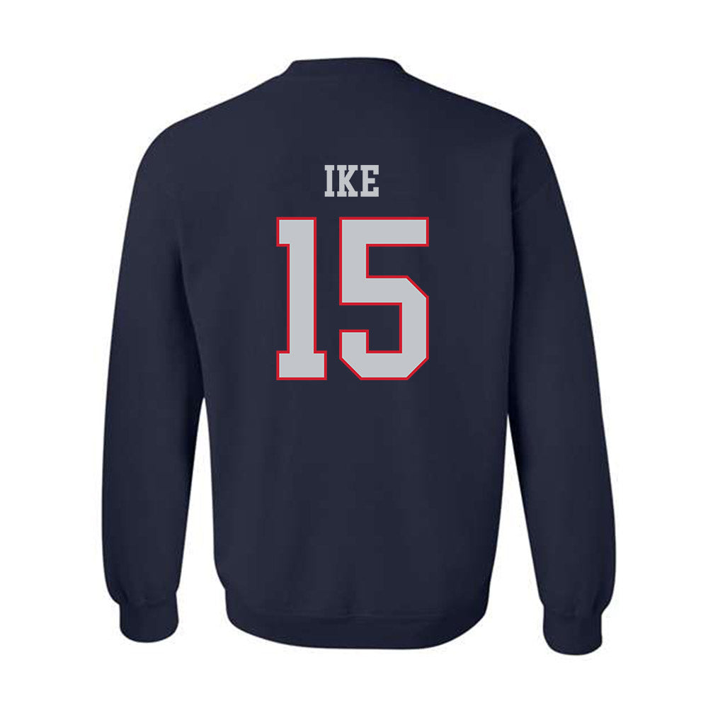 Gonzaga - NCAA Men's Basketball : Graham Ike - Sports Shersey Crewneck Sweatshirt-1
