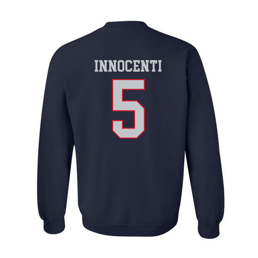 Gonzaga - NCAA Men's Basketball : Emmanuel Innocenti - Sports Shersey Crewneck Sweatshirt