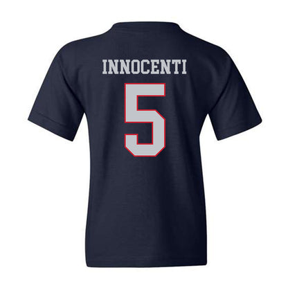 Gonzaga - NCAA Men's Basketball : Emmanuel Innocenti - Sports Shersey Youth T-Shirt