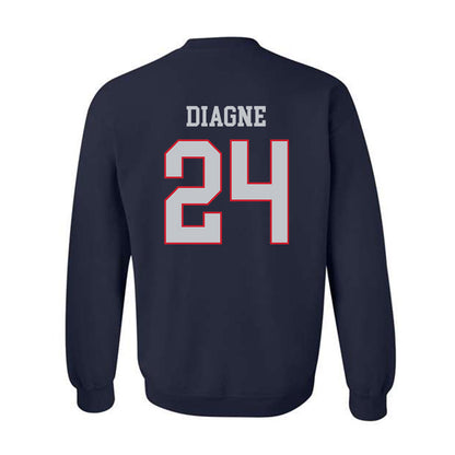 Gonzaga - NCAA Men's Basketball : Ismaila Diagne - Sports Shersey Crewneck Sweatshirt