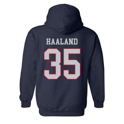 Gonzaga - NCAA Men's Basketball : Noah Haaland - Sports Shersey Hooded Sweatshirt