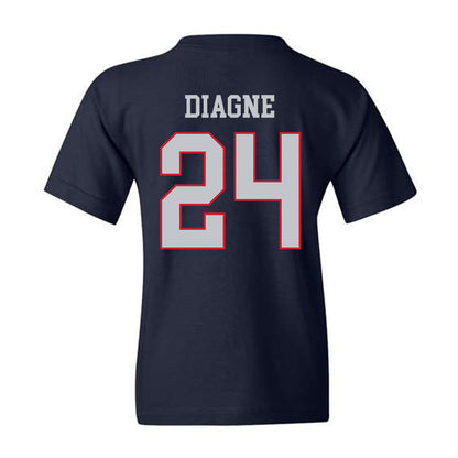 Gonzaga - NCAA Men's Basketball : Ismaila Diagne - Sports Shersey Youth T-Shirt