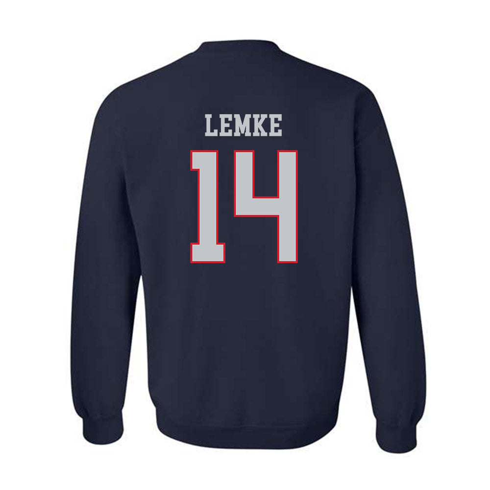 Gonzaga - NCAA Men's Basketball : Graydon Lemke - Sports Shersey Crewneck Sweatshirt-1