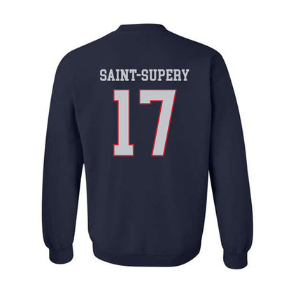 Gonzaga - NCAA Men's Basketball : Mario Saint-Supery - Sports Shersey Crewneck Sweatshirt-1