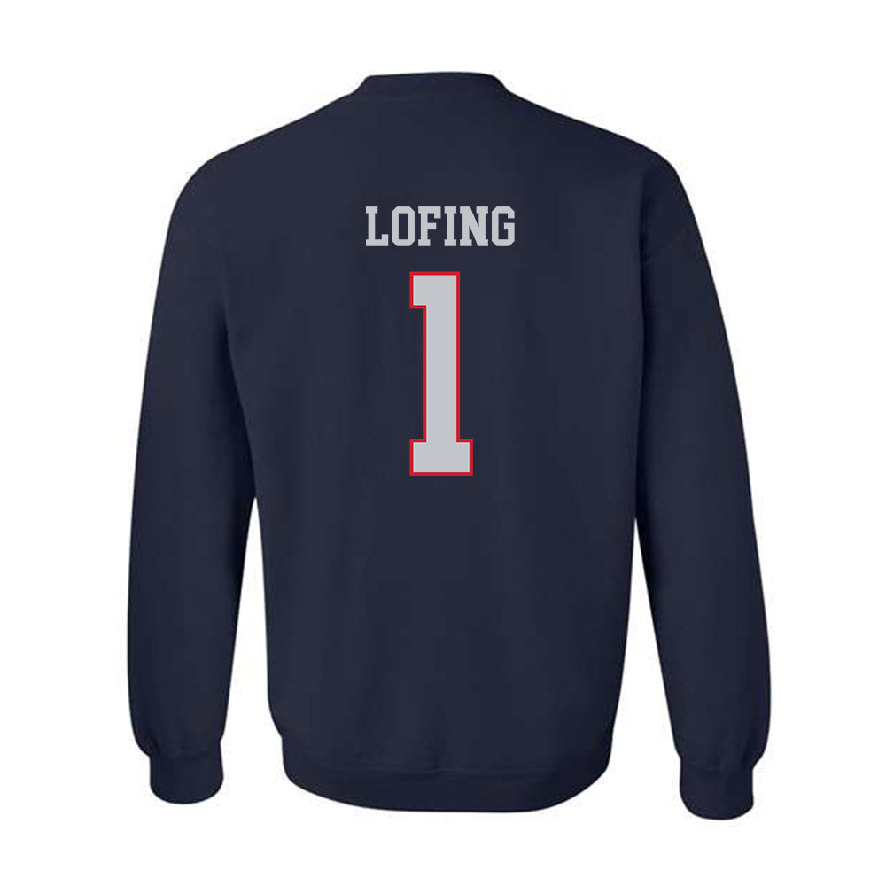 Gonzaga - NCAA Women's Basketball : Paige Lofing - Sports Shersey Crewneck Sweatshirt-1