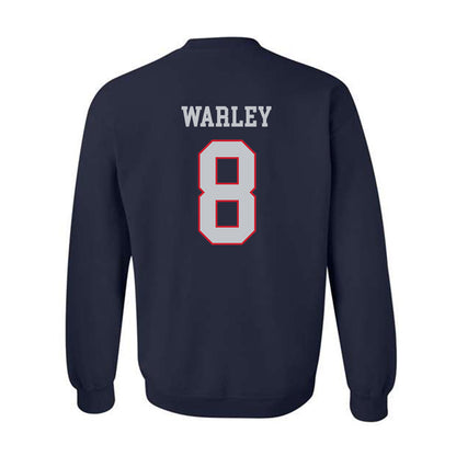 Gonzaga - NCAA Men's Basketball : Jalen Warley - Sports Shersey Crewneck Sweatshirt-1