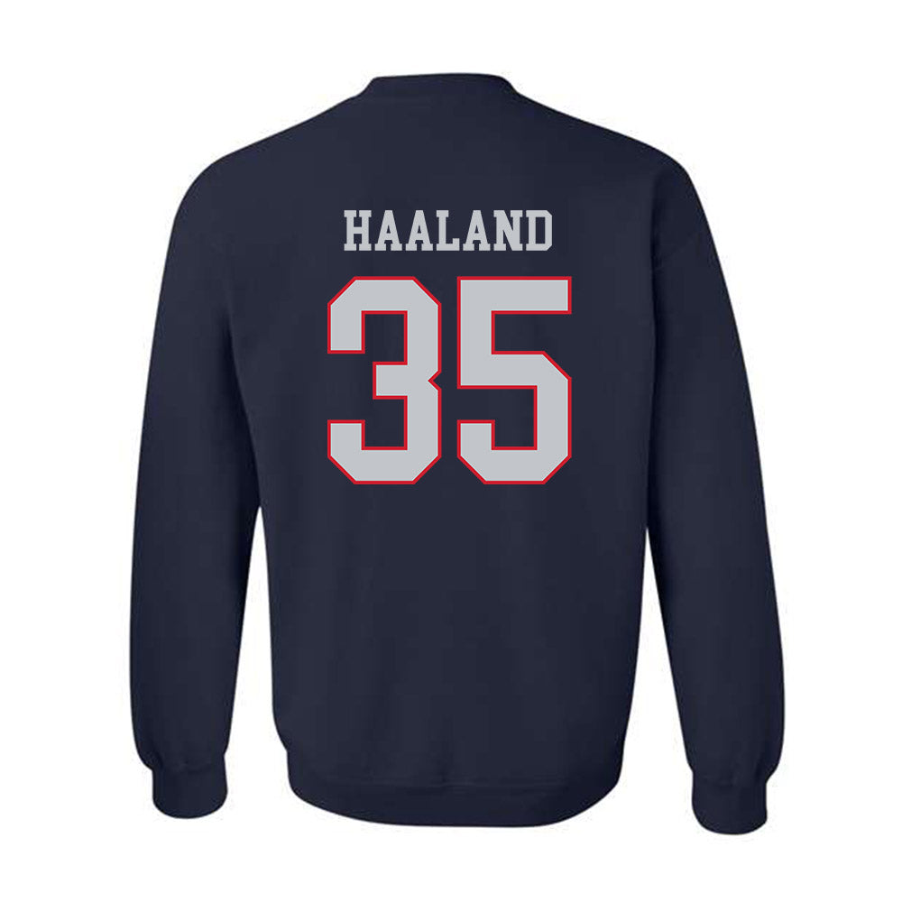 Gonzaga - NCAA Men's Basketball : Noah Haaland - Sports Shersey Crewneck Sweatshirt